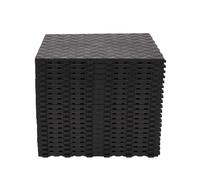 Nisorpa Lot de 20 dalles de sol de garage en PVC - 40 x 40 cm - emboîtables - Antidérapants - Résistants - Pour atelier - 18 mm d'épaisseur - Noir