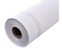 Nisorpa Rouleau de toile en polyester 30 m - Grande toile blanche à jet d'encre - H 60 cm x L 30 m