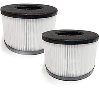 Nispira 3-in-1 True HEPA Filter Replacement Compatible with Himox Air Purifier AP01 H01. 2 Packs