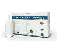 Nispira BES008 Lot de 4 filtres à eau compatibles avec Sage ClaroSwiss pour machine à expresso Breville Oracle Touch BES990, Bambino Plus BES920, Barista Pro BES878, Barista Express, Barista Touch