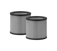 Nispira Lot de 2 filtres à charbon actif HEPA 3 en 1 pour purificateur d'air personnel Bissell MYair 2780A 2780 27809, par rapport à la pièce 2801. Dimensions : 17,8 x 17,8 x 15,5 cm. 2 paquets (pas