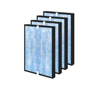 Nispira Lot de 4 pré-filtres HEPA avec charbon actif de rechange compatible avec le purificateur d'air Membrane Solutions MSA3