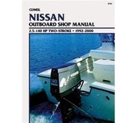 Nissan 2.5140 HP 2Stroke Outboards 19922000 Service Repair Manual by Haynes Publishing Clymer Staff (Auteur)