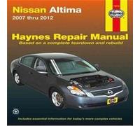 Nissan Altima 0712 by Haynes Publishing Max Haynes (Auteur)