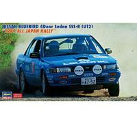 Nissan Bluebird 4door Sedan Sss-R (u12) 1989 All Japan Rally 1:24 Model Kit