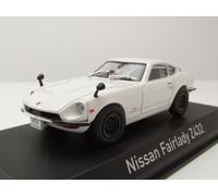 Nissan Fairlady Z 1969 Modèle de Voiture Blanc 1:43 Norev