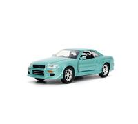 Jada Toys 1/32 - Nissan Skyline Gt-R (R34) Fast And Furious - 2002 32586bl-Jada Toys