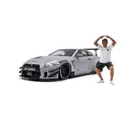 Solido Voiture miniature 1/18 – Nissan GT-R (R35) LB Works Type 2.0 avec Kato San 2024
