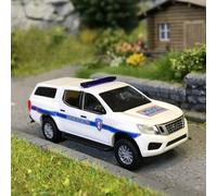 Nissan Navara, hardtop, Police municipale, France - BUSCH 53729 - HO 1/87