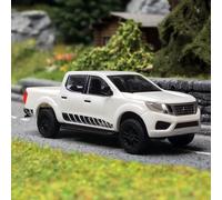 Nissan Navara N-Guard, Blanc - BUSCH 53712 - HO 1/87