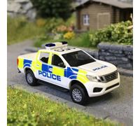 Nissan Navara, Police, royaume-uni - BUSCH 53728 - HO 1/87