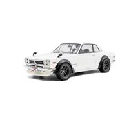 Solido Miniature Nissan Skyline (C10) Hakosuka Coupé JDM Élargisseurs d'ailes Blanc 1:18