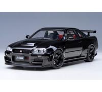 Nissan Skyline GT-R R34 Z-Tune 2005 Noir Modèle Auto 1:18 Autoart