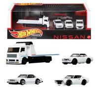 Nissan Skyline | Hot Wheels Premium HKC16 | Coffret Collection 4 Pièces