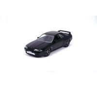 Jada Fast and Furious Modèle Auto DieCast 1989 Nissan Skyline GT-R R32 - Couleur Noir - Echelle 1/32-12 cm