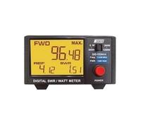 Nissei DG-103MAX TOS-mètre et Wattmètre Digital HF 1.6-60 MHz - Haute Puissance 1200W, AM, SSB, CW, FM - Grand Écran LCD 3.5" Rétroéclairé