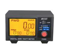 NISSEI DG-503 Max Compteur numérique de Roe (SWR) et de Puissance - CW/FM/FDMA/DMR (TDMA)/Am/SSB (Pep)