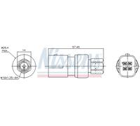 NISSENS 301002 Pressostat, climatisation pour FORD