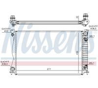 NISSENS 60233A Radiateur, refroidissement du moteur pour AUDI