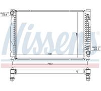 NISSENS 60316 Radiateur, refroidissement du moteur pour AUDI