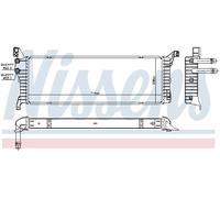NISSENS 606087 Radiateur, refroidissement du moteur pour VW