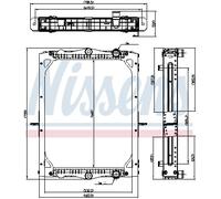 NISSENS 606773 Radiateur du moteur