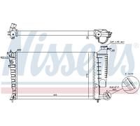 NISSENS 61318A Radiateur, refroidissement du moteur pour CITROËN,PEUGEOT
