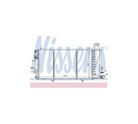 NISSENS 61357 Radiateur du moteur