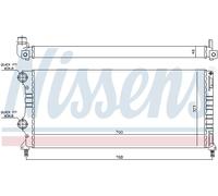 NISSENS 61765 Radiateur, refroidissement du moteur pour FIAT