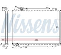 NISSENS 62246A Radiateur, refroidissement du moteur pour FORD,MAZDA