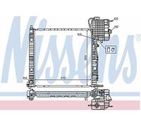 Nissens 62559A Radiateur, refroidissement du moteur