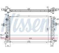 Radiateur, refroidissement moteur NISSENS 630768