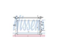 Nissens 63095A Radiateur, refroidissement du moteur