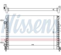 NISSENS 63815 Radiateur du moteur