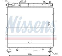 NISSENS 64164 Radiateur, refroidissement du moteur pour SUZUKI