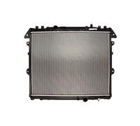 Nissens Radiateur moteur 646807 pour TOYOTA - radiateur d'eau à grille soudée