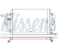 NISSENS 65281A Radiateur, refroidissement du moteur pour AUDI,SEAT,SKODA,VW
