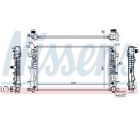 NISSENS 67157A Radiateur, refroidissement du moteur pour MERCEDES-BENZ,VW