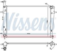 NISSENS 675003 Radiateur, refroidissement du moteur pour HYUNDAI,KIA