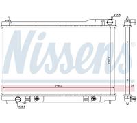 Radiateur, refroidissement moteur NISSENS 68118