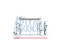 Nissens 69252 Radiateur, refroidissement du moteur