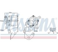 Nissens Pompe à eau 831064