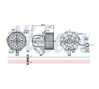 Nissens 87075 Ventilateur habitáculo