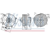 NISSENS 87103 Pulseur d'air habitacle