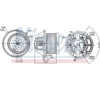 NISSENS 87112 Pulseur d'air habitacle pour MERCEDES-BENZ