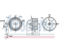 NISSENS 87404 Pulseur d'air habitacle pour VW