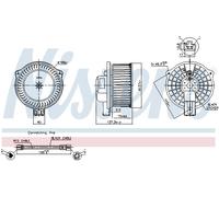 NISSENS 87630 Pulseur d'air habitacle