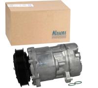 NISSENS 89061 Compresseur de clim SD7V16 PAG 46 R134a Compatible avec VW Transporter T4 Minibus 70B, 70C, 7DB, 7DK, 70J, 70K, 7DC, 7DJ Transporter T4 Van 70A, 70H, 7DA, 7DH