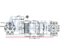 NISSENS 89474 Compresseur de climatisation