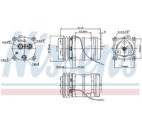 NISSENS 899914 Compresseur, climatisation pour MAN